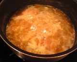 とろーり酸っぱ！インスタントで酸辣湯麺♪作り方3写真