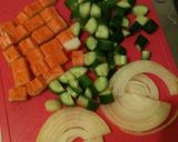～話題になっている塩豆腐～焼鮭サラダ作り方5写真