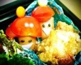 ●運動会弁当● キャラ弁作り方5写真