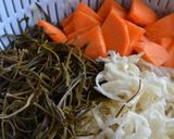 切干し大根・刻み昆布の炒め煮作り方1写真