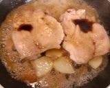 鶏肉とジャガイモのみりん醤油ソテー作り方2写真