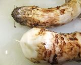 マツタケの下ごしらえ作り方11写真