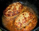 デミグラスソースの素で煮込みハンバーグ作り方10写真