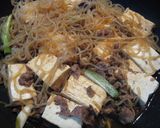 すき焼きのたれで①煮卵(濃)②肉豆腐作り方5写真