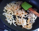 シャキシャキ！ダシダ味れんこんきんぴら作り方1写真
