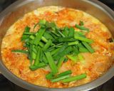 キムチと厚揚げのミルク入り味噌スープ作り方4写真