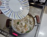 豚バラ肉と豆腐のトロみスープ作り方3写真