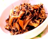 低カロリー☆キノコ沢山ヒジキしらたき煮物作り方7写真