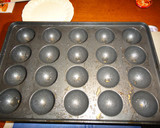 たこ焼き器で作るピザ風おつまみ作り方4写真
