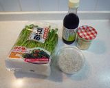 簡単　豆苗しらすのポン酢和え作り方1写真