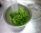 簡単　豆苗しらすのポン酢和え作り方4写真