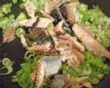 塩焼きさんまの焼き飯！作り方4写真