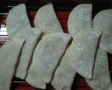 ♪ぺたんこ餃子と明太マヨディップ♪作り方3写真