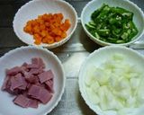 スイッチを押すだけ～　『炊飯器ピラフ』作り方1写真