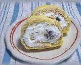 抹茶ロールケーキ。作り方10写真