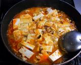 冷凍餃子で麻婆豆腐♪作り方5写真