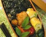 海苔弁当　●for女子高生作り方5写真