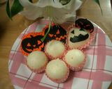 ハロウィンにおめかし蒸しぱん作り方1写真