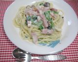 レンジでパパッと簡単♪クリームパスタ作り方9写真