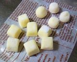 チーズホワイト生チョコ作り方8写真