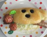 ウインナーくわえた犬？！ホットドッグ～♪作り方16写真