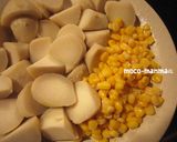 とろふわ♪里芋とコーンのマヨチーズ焼き作り方1写真