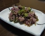 食用菊のカラシ酢みそあえ　(季節限定)作り方3写真