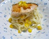 レンジホワイトソースで鮭パスタ作り方7写真