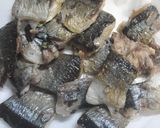 ♡秋刀魚の柚子コショウトマトパスタ♡　作り方2写真