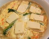 豆腐ニラ玉ちゃんぽん作り方5写真