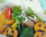 かぼちゃの茶巾♪ハロウィンバージョン作り方7写真