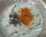ぱんだのおむすび作り方1写真