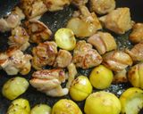 シェフ直伝！旬の栗と鶏肉の中華風八角炒め作り方9写真
