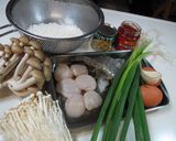 フライパンで簡単海鮮ビビンバ！作り方1写真
