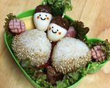 ＊キャラ弁＊仲良しどんぐり＆くり兄弟作り方5写真