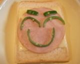 ピーマンonベーコンチーズトースト✿作り方5写真