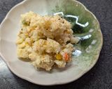 鰹節が決め手！癖になる♡和風ポテトサラダ作り方4写真