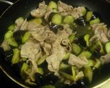 ●豚肉と茄子のケチャップカレー炒め●作り方3写真