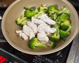 ブロッコリーと鶏肉のソテー作り方4写真