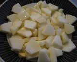 電子レンジでほっといて～リンゴ煮。作り方3写真