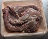黄金色の本格鶏ガラスープ(青湯スープ)作り方1写真