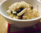 きのことパセリの炊き込みご飯作り方3写真