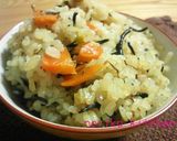 煮魚の煮汁で混ぜご飯作り方5写真