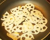 ほくほくレンコン＊粉チーズ炒め作り方2写真