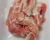 長芋と豚肉のめんつゆわさび作り方1写真
