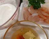 ファファオムレツのホワイトソースかけ！作り方1写真