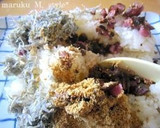 海の餡に浮かぶ和風オムライス作り方1写真