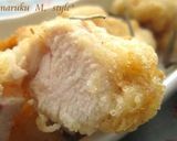 絶品！塩だけで鶏ムネ肉の唐揚げ！作り方4写真