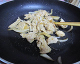 ガッツリ系☆厚揚げの生姜焼きのせ作り方5写真