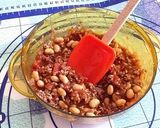 大豆のチリコンカーン マフィンサンド作り方4写真